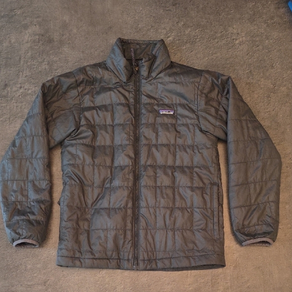 Patagonia Men's Charcoal Puffer Jacket